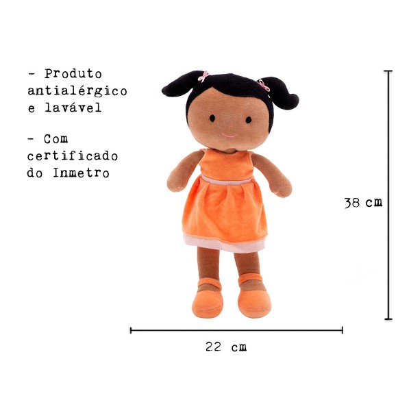 Boneca De Pano 23144 Yoyo Menina Igual A Roupa Infantil