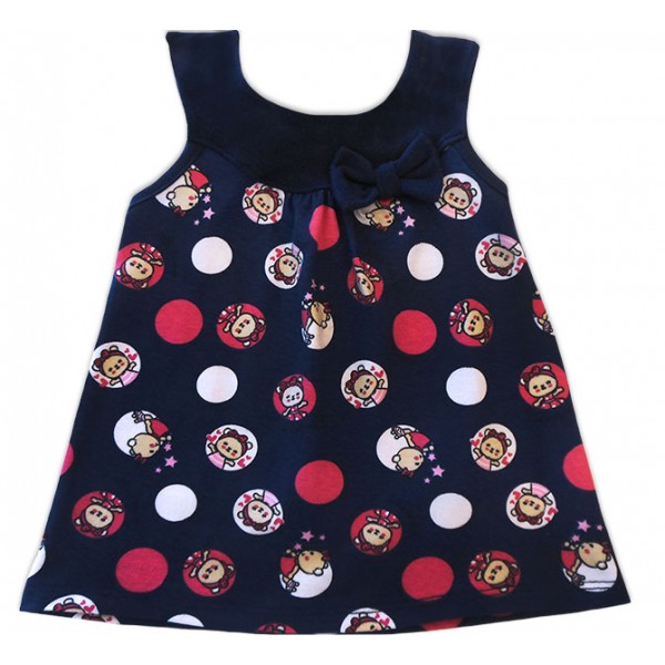 Roupa Bebe Menina Vestido Ursinhas